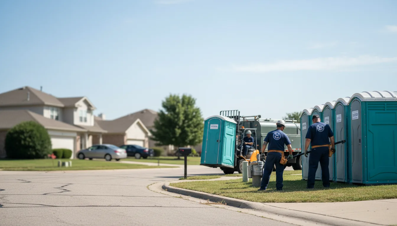 Porta Potty Rental in Crossville, IL near me